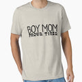 Funny Boy Mom Proud  to be mom mama new boy tired mother mode by SunnyDayPrints