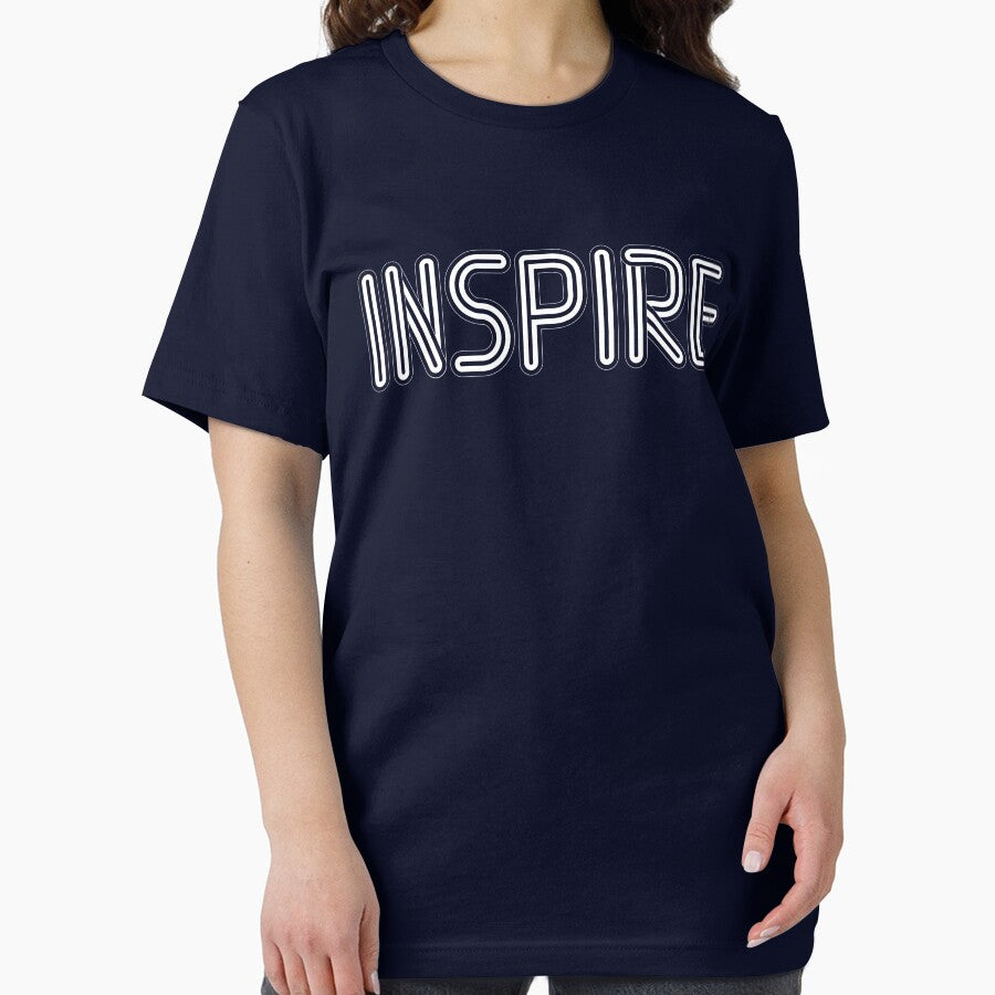 White Inspire Line Typography by Designhub1000