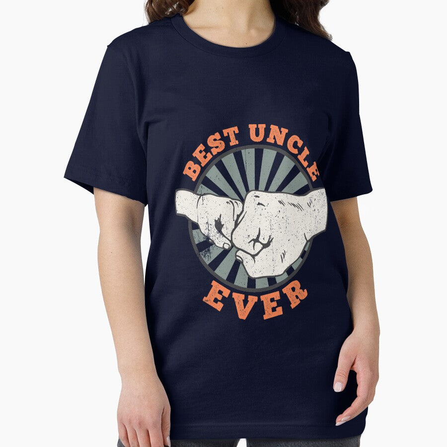Best Uncle Ever Retro Fist Bump Vintage Favorite Uncle Gift Gear by DynamicDesign