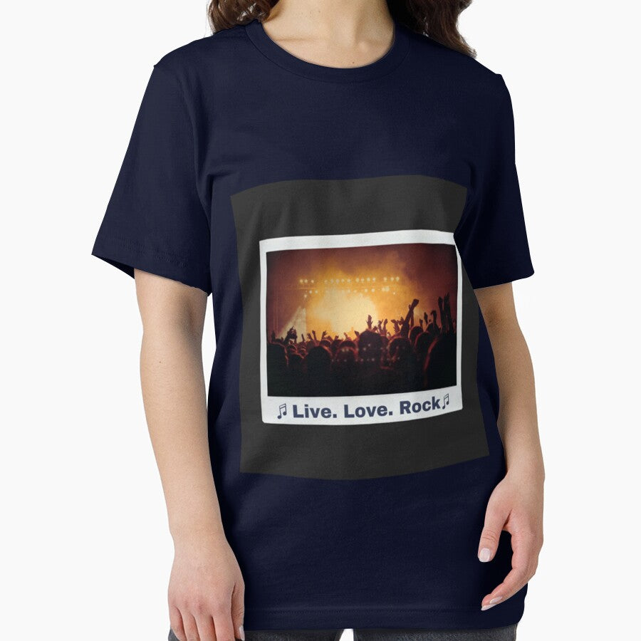 Concert Design Long T-Shirt by Tranquilharris