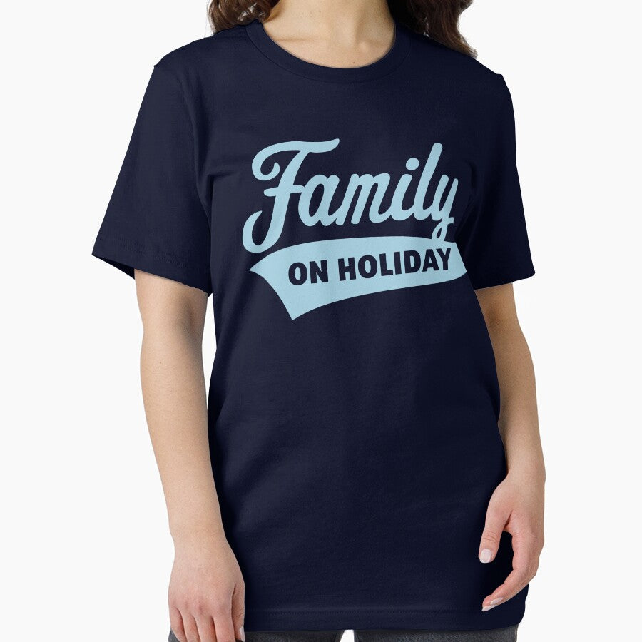 Family On Holiday (Family Vacation / Sky Blue) by MrFaulbaum