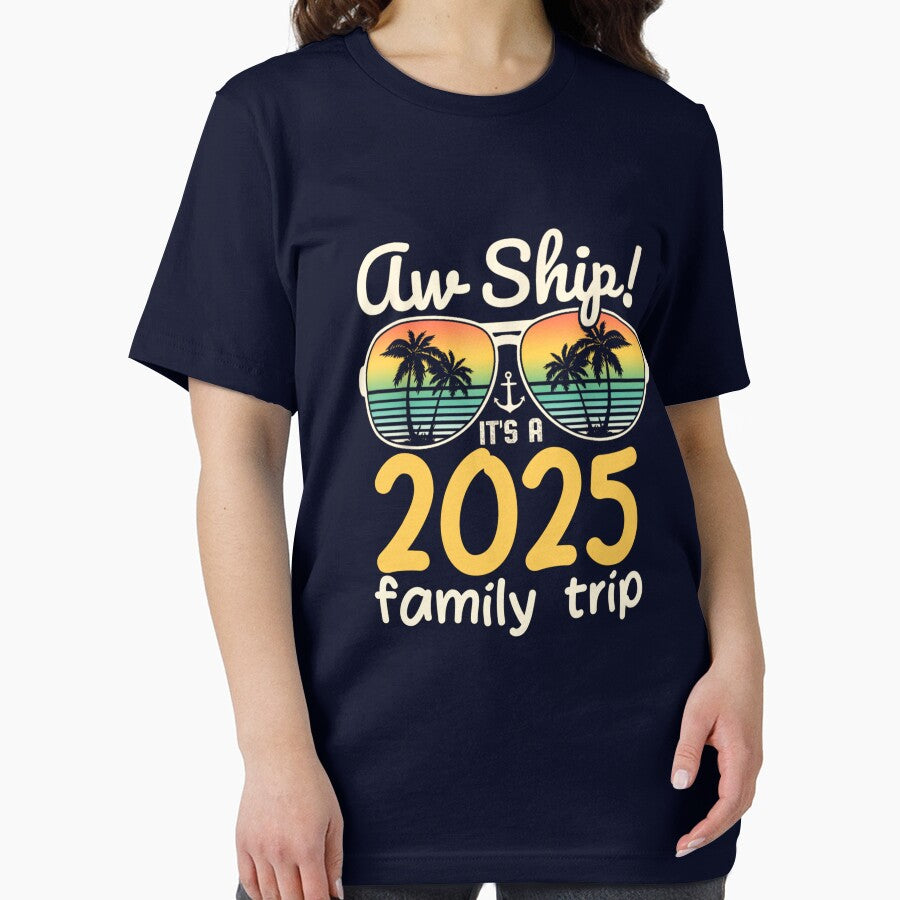 Family Cruise 2025 Memories For A Lifetime Vacation T-Shirt by VioraShopNow