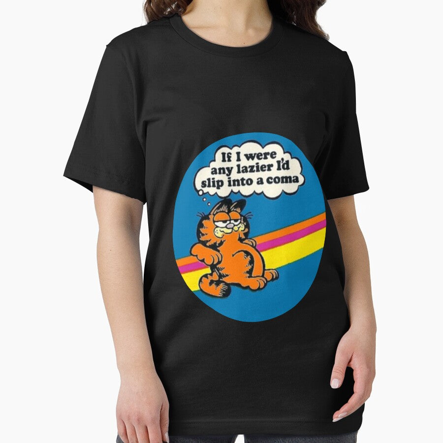 Garfield Retro I'm Not Lazy by MiladaJezova