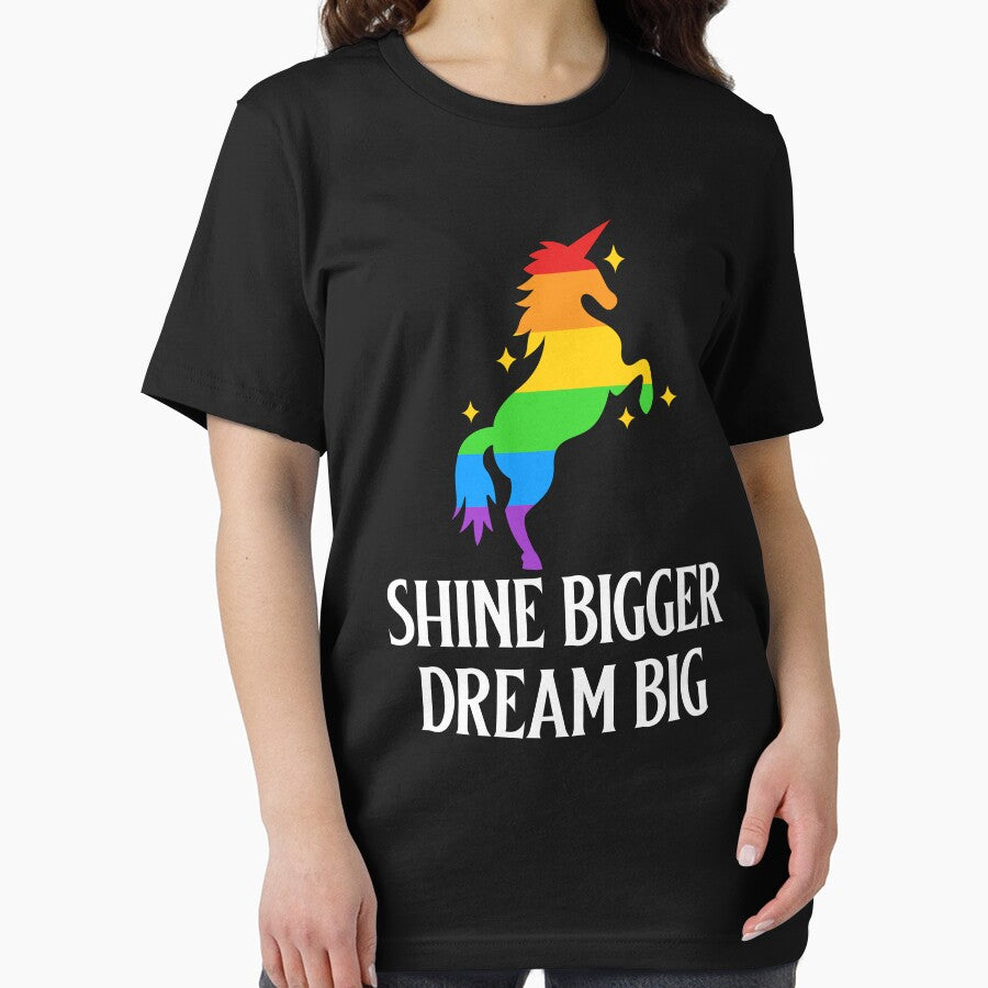 Unicorn Shine Bigger Dream Big by 87-Aesthetics