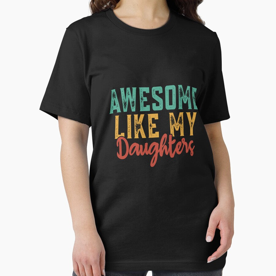 Awesome Like My Daughters Dad Mom Parents Family by PopStars1993