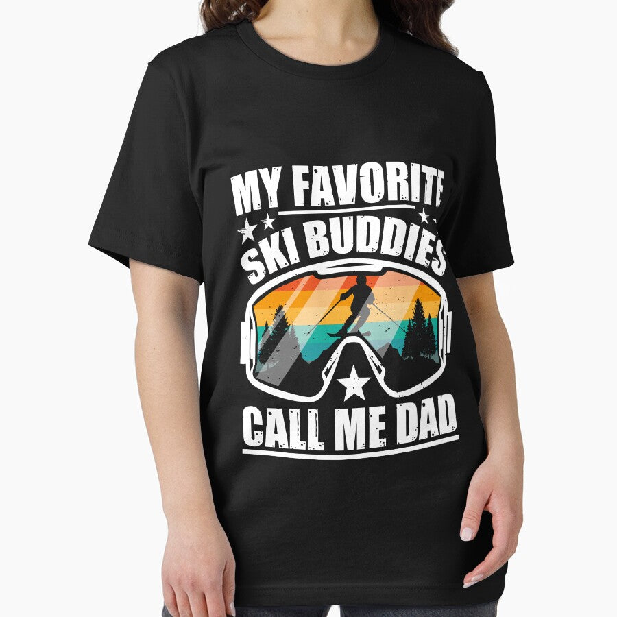 My Favorite Ski Buddies Call Me Dad Funny Family by MakeGoodChoices