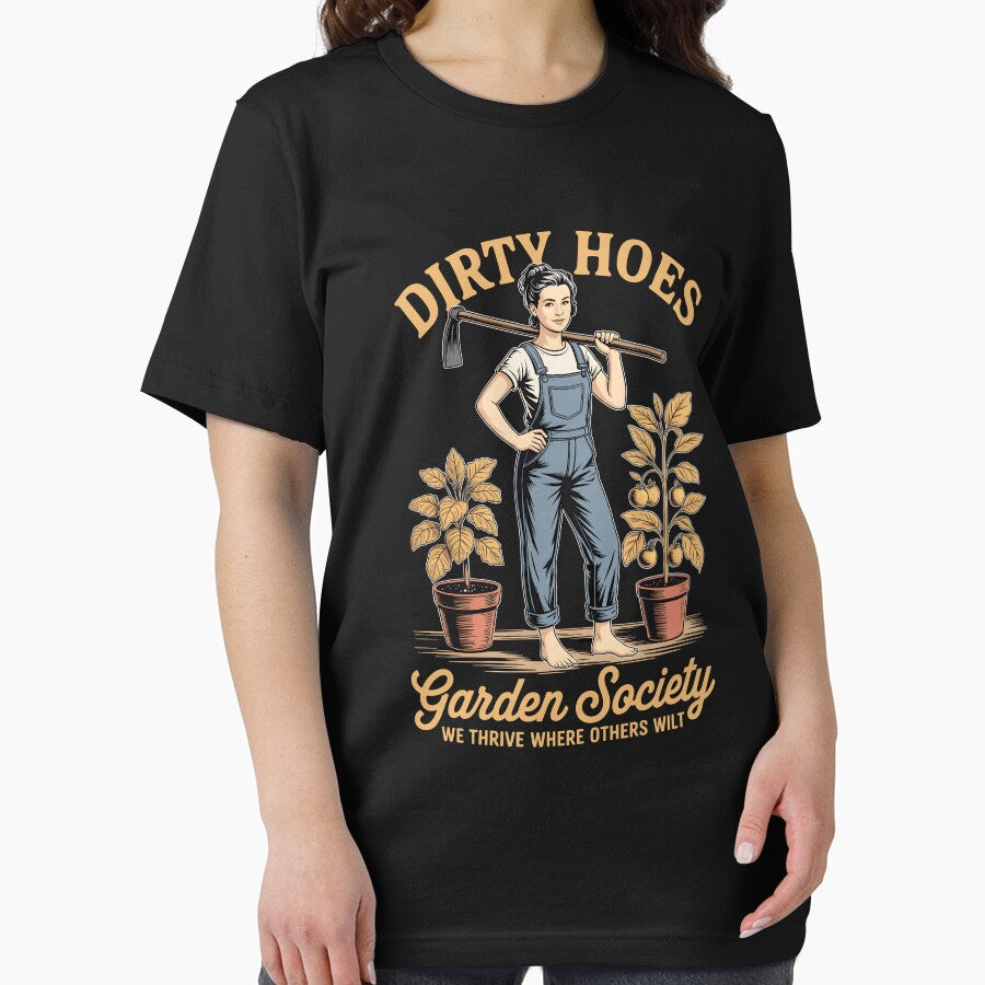 Dirty Hoes Garden Society Gardener Funny Gardening by wansilastomi