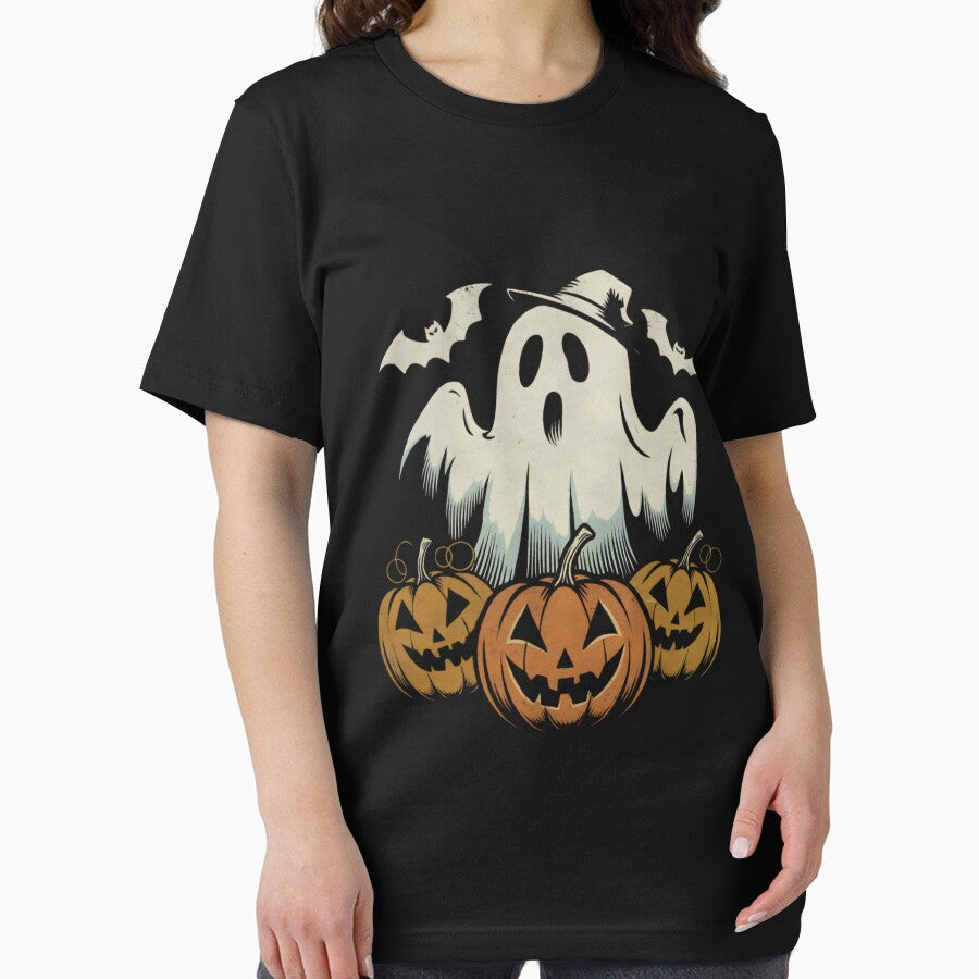 Spooky Haloween Ghost arts Retro by AmberCowe
