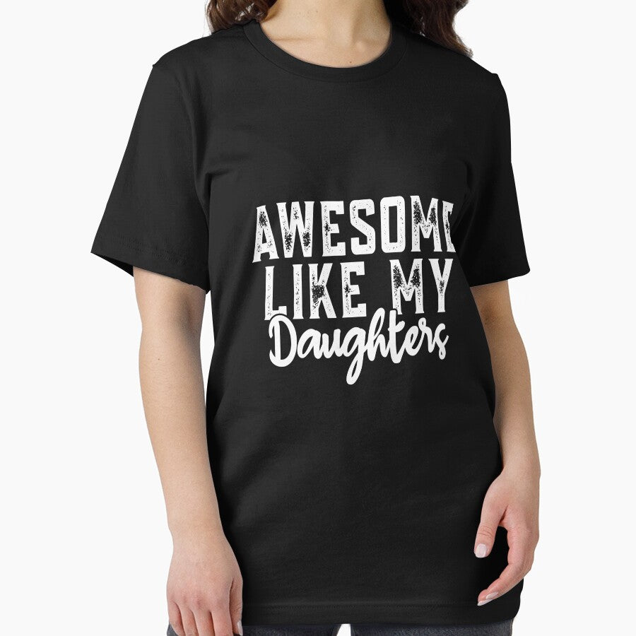 Awesome Like My Daughters Proud Parent Family Dad Mom by PopStars1993