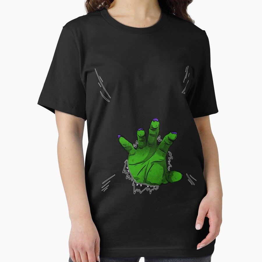 Hello it's Halloween zombie hand by UnstoppableShpy