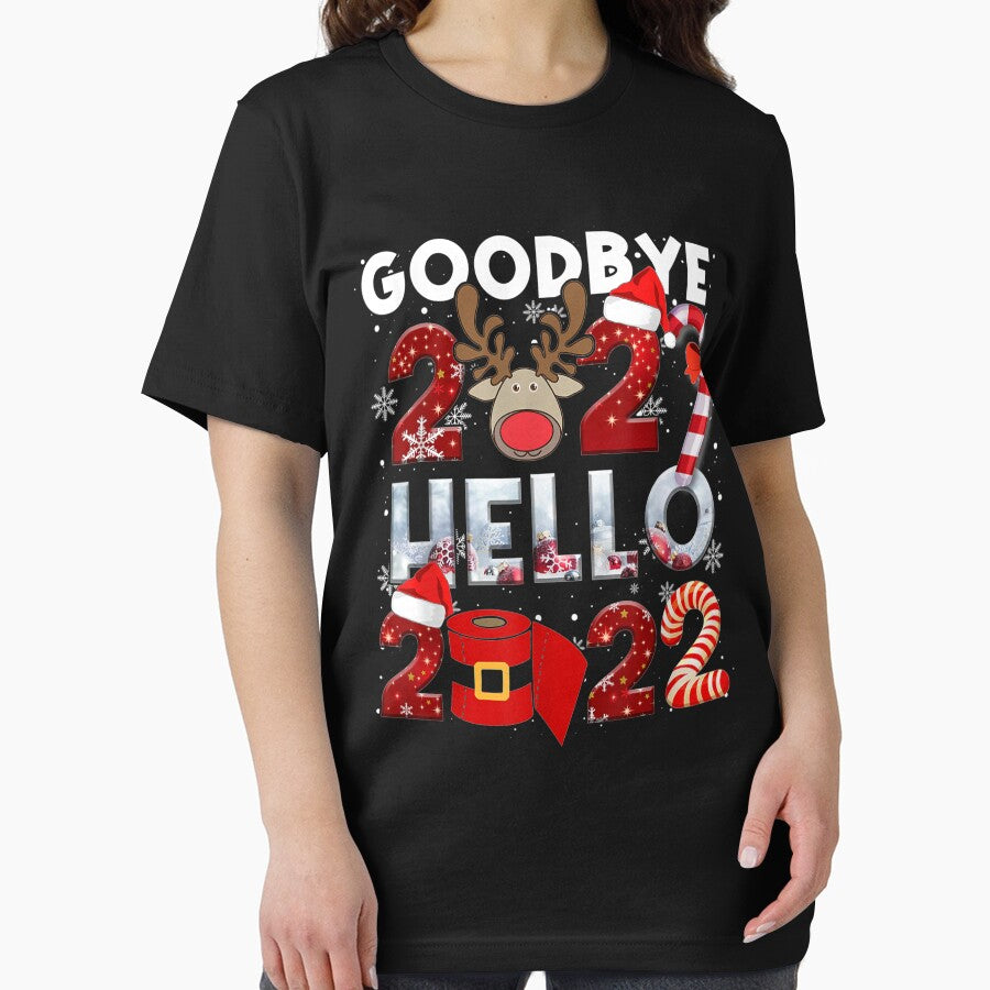 Happy New Year 2022 New Years Eve Goodbye 2021 Pajama Family T-Shirt by Persson-Brydson