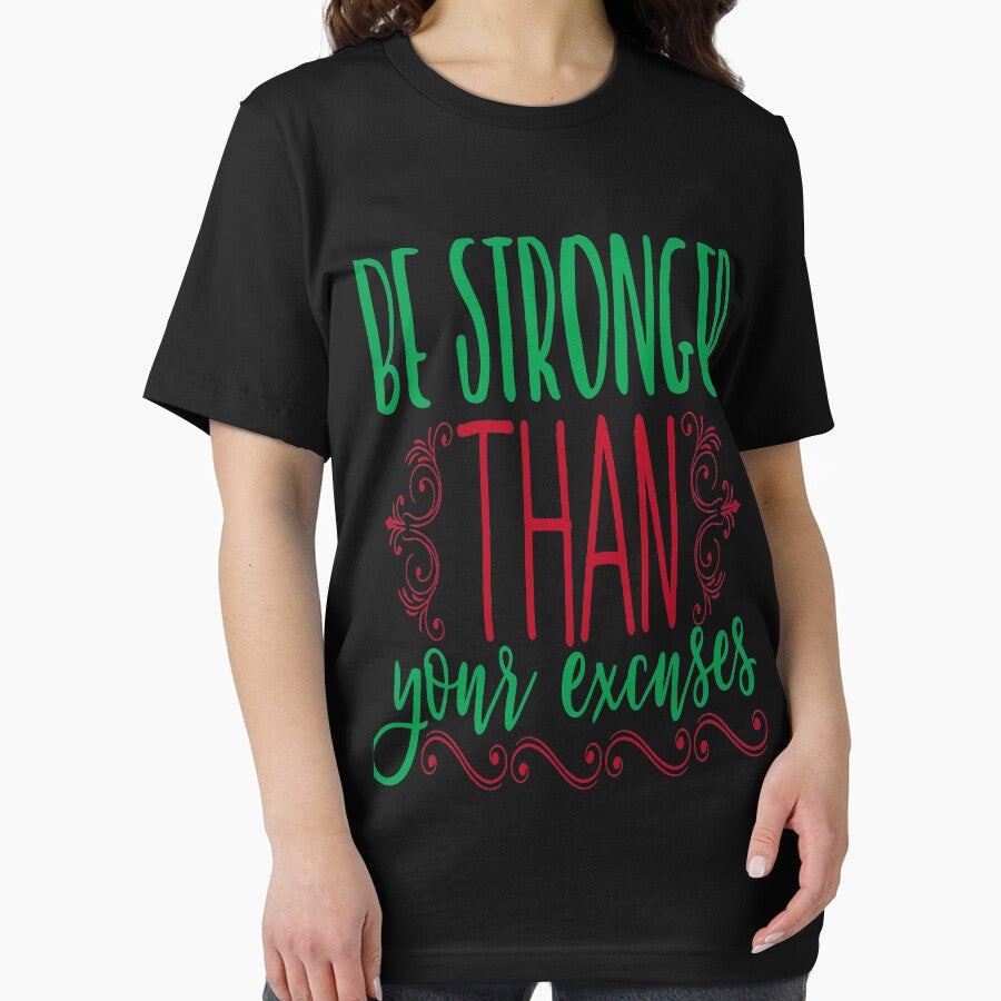 Inspirational  and  motivational quote :Be Stronger Than Your Excuses by remonss