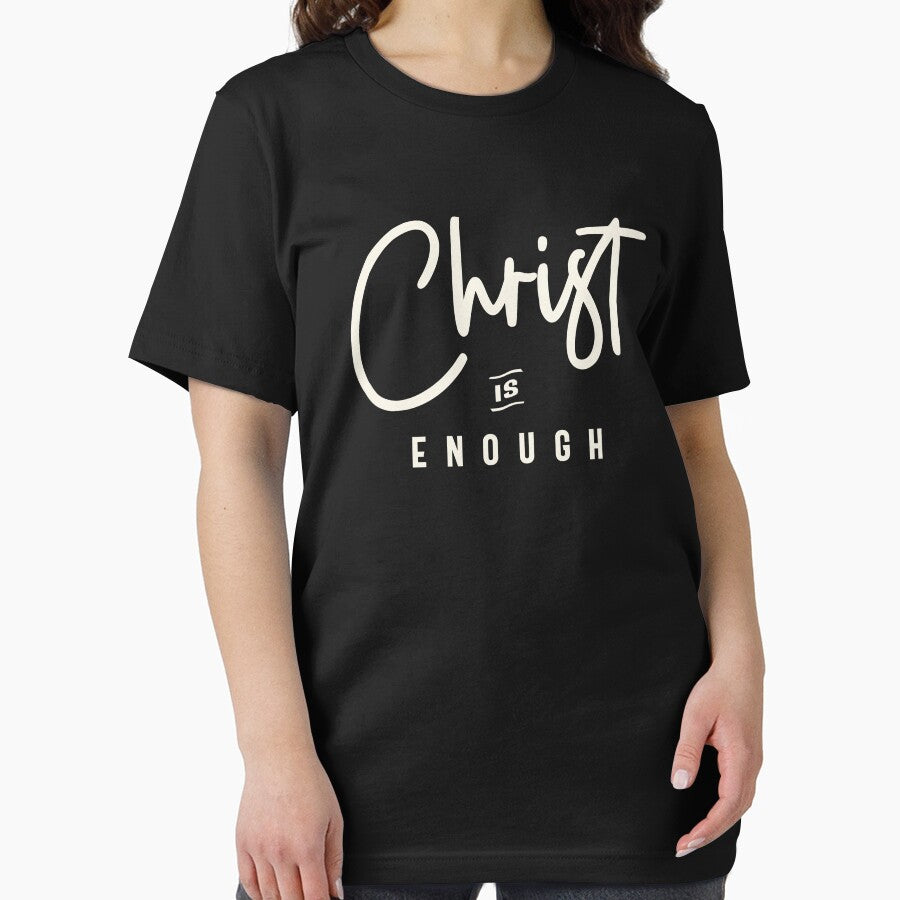 Christ is Enough Inspirational Christian Quote by cidolopez