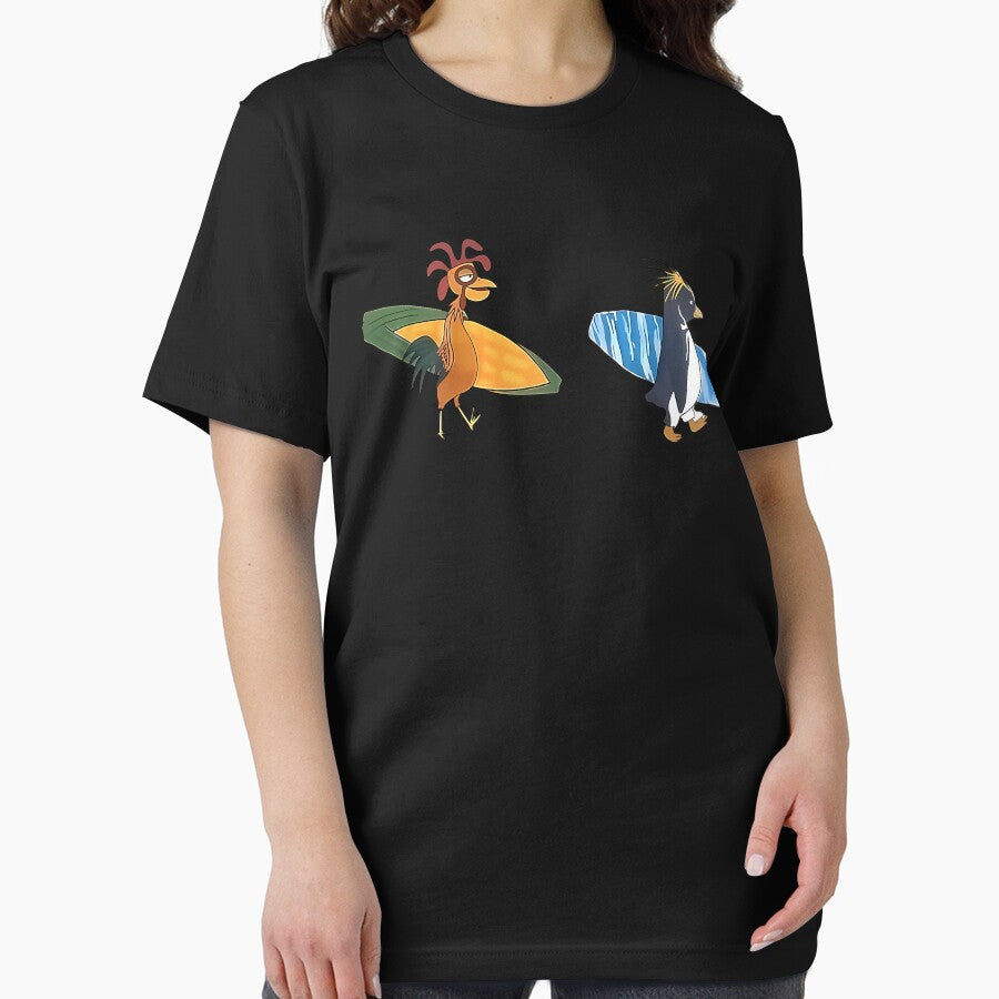 Surfs Up Chicken Joe And Cody by StanleyJames35