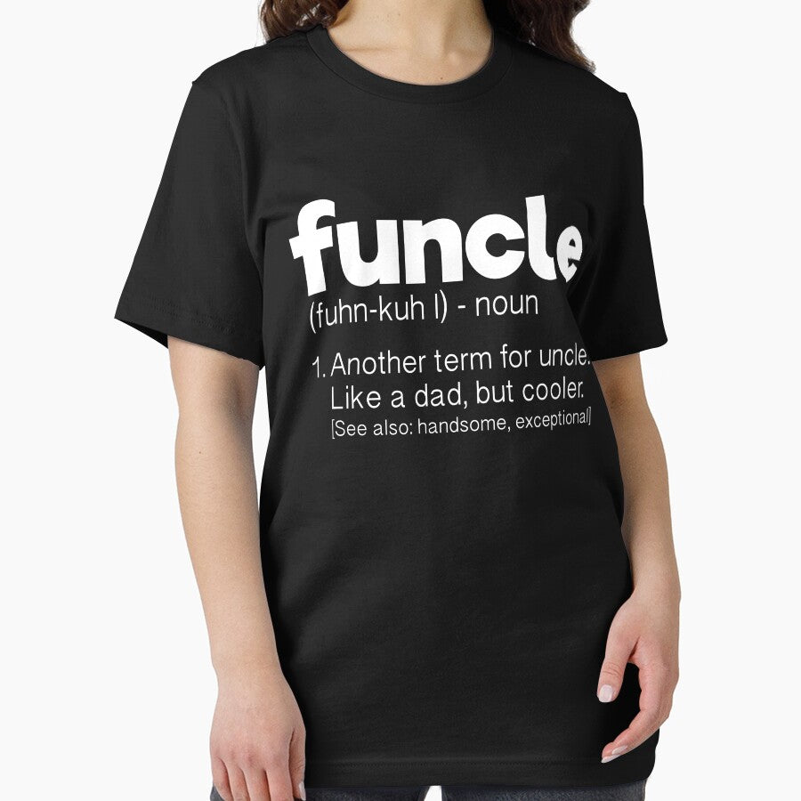 Funny Gift For Uncle- Funcle Definition by Awesome Tee Designs