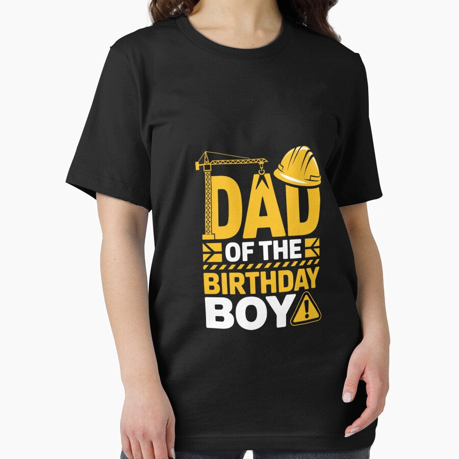 Dad Of The Birthday Boy Construction Worker Family Party by CombatTask