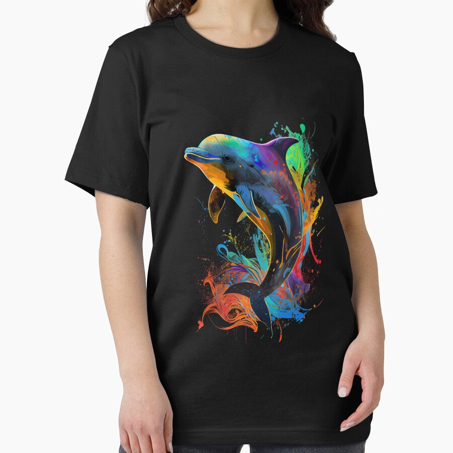 Dolphin Pop Art Design Colorful Dolphin Lover Design by adsman68