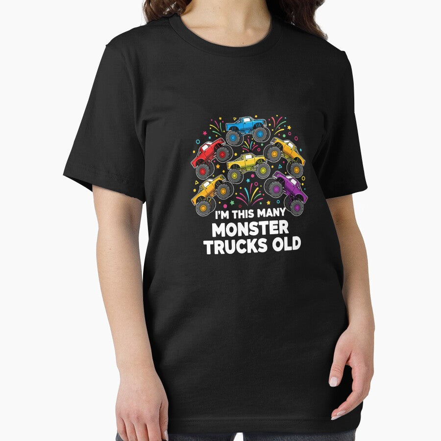 I'm This Many Monster Trucks Old Seventh Birthday Kids Party by PopStars1993