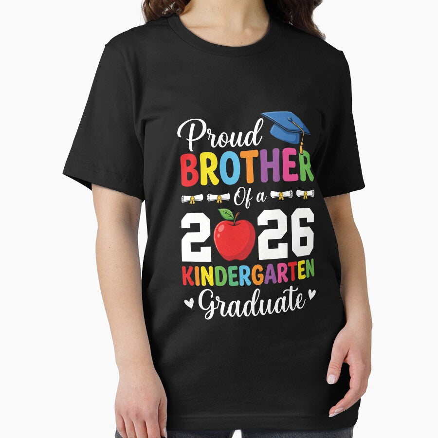 Proud Brother Of A 2026 Kindergarten Graduate Family Celebration by SofenArt