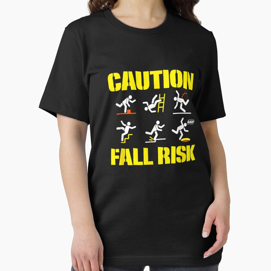 Fall Risk Caution Fall Risk Funny by goombi-creative
