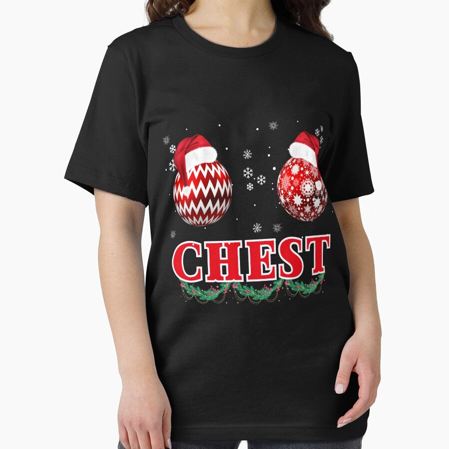 Chestnuts Funny Christmas Matching Couple by doodlelike