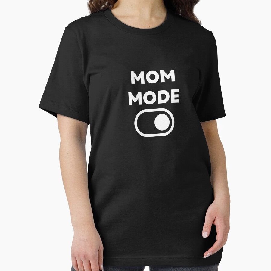 Mom Mode On Shirt by Goat Family Des