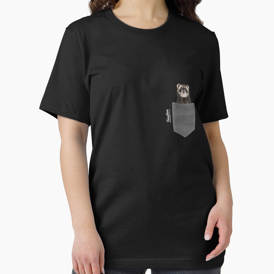 Ferret Pocket Funny Ferret Men Women Boys Girls Kids by AmelieFritsch