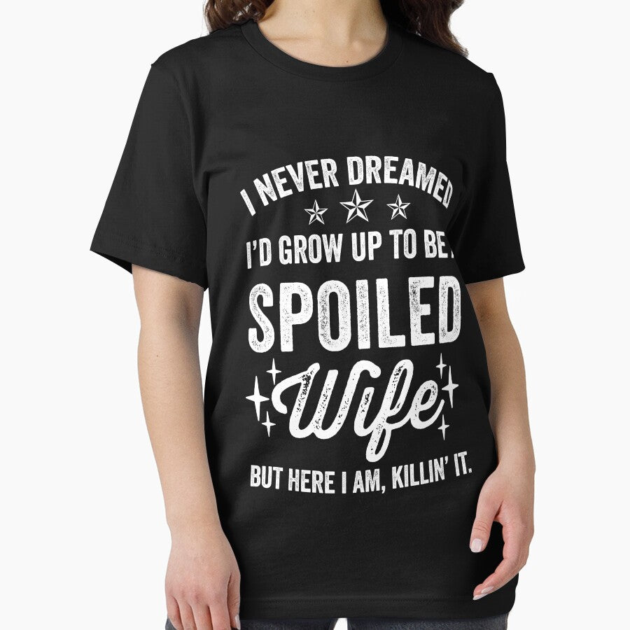 Funny Wife Spoiled Wife Anniversary Gift for Wife by sriok
