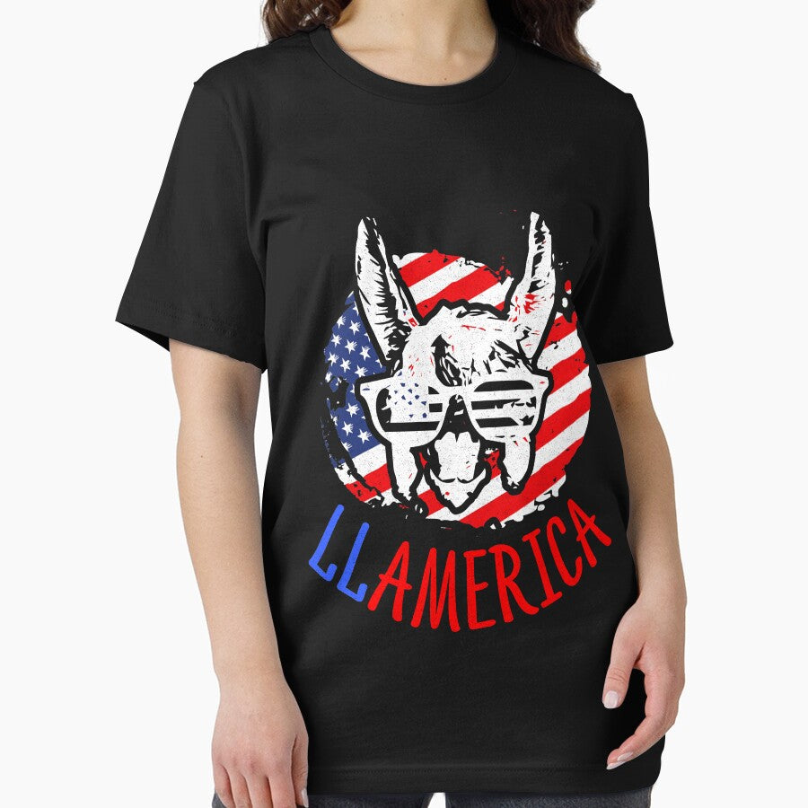 llamerica, llama Patriotic Llama by Mill8ion