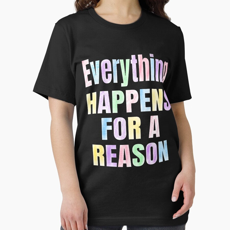 Everything Happens For A Reason Inspirational Saying by alyedel