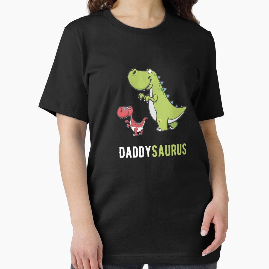Daddysaurus T-Rex Dinosaur Papasaurus Dino New Dad by Essetino