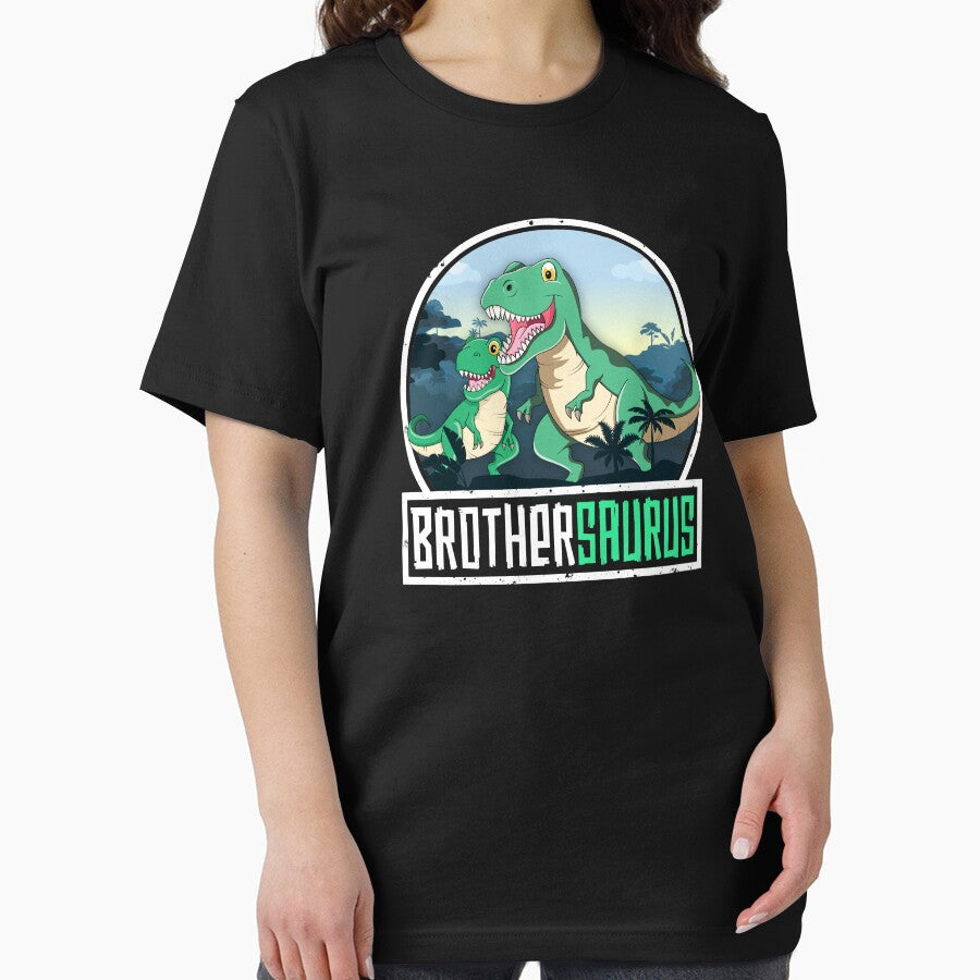 Brothersaurus T-Rex Dinosaur Saurus Brother Matching Family by 14thFloor