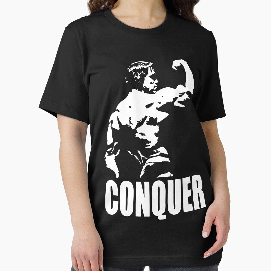 CONQUER (Arnold Back Bicep Flex) by ilovearnie