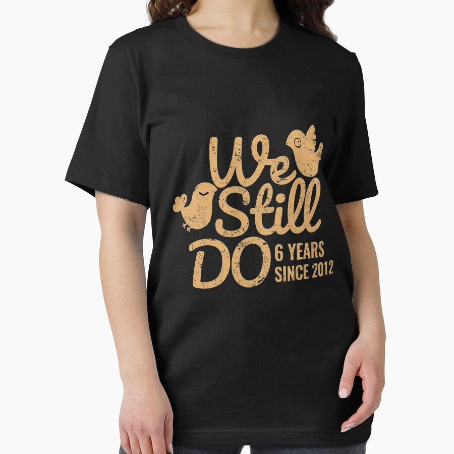 Wood Wedding Anniversary Gift Tee Five Years of Marriage Couple T-shirt, Phone Cases And Other Gifts by MemWear