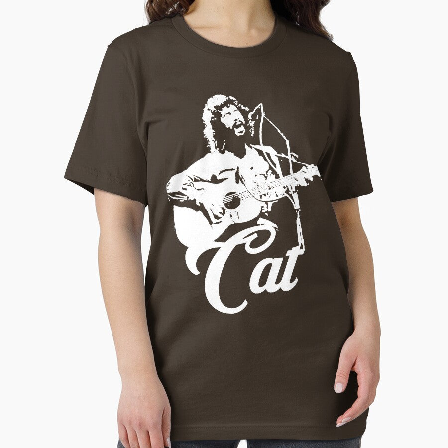 Cat Stevens White Stencil Essential by DawsonKrauss3
