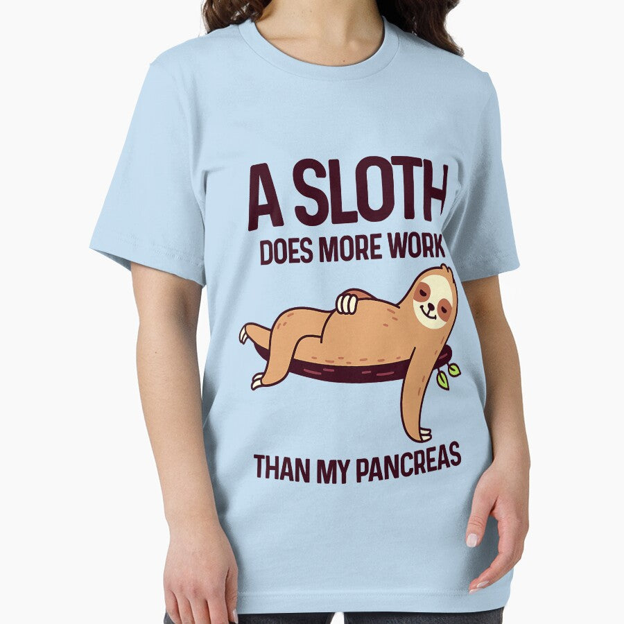 A Sloth Does More Work Than My Pancreas Diabetes Awareness by DerryReinhard