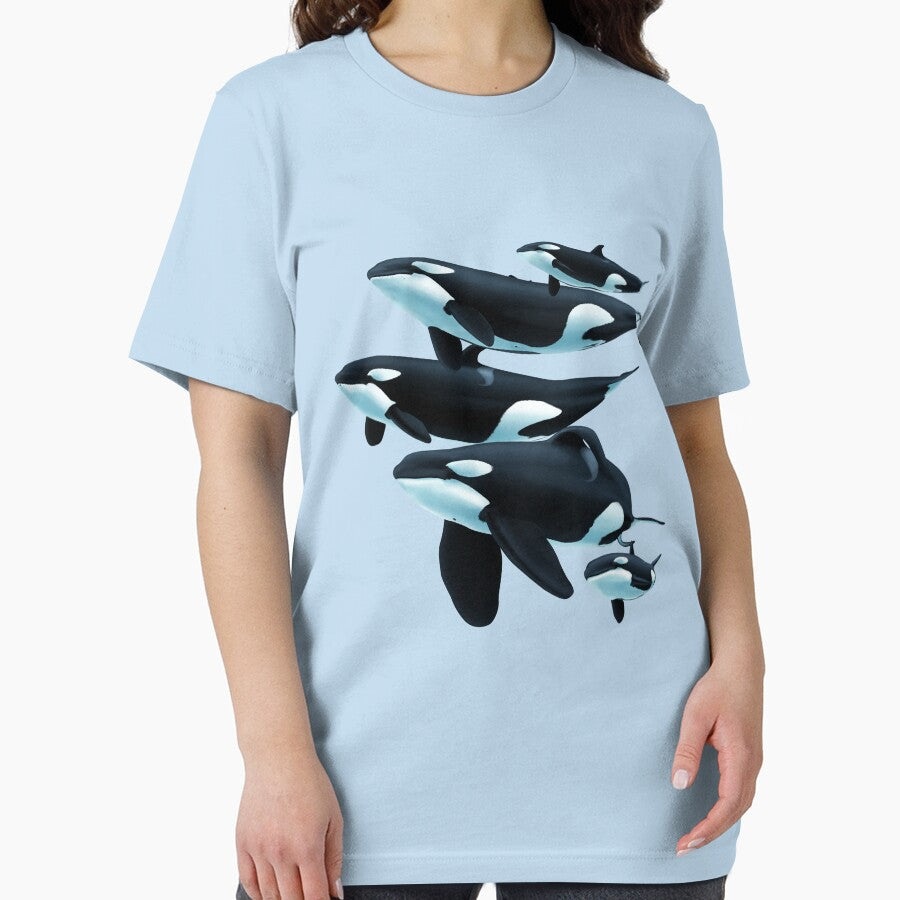 Pod of Orcas by Art-by-Aelia