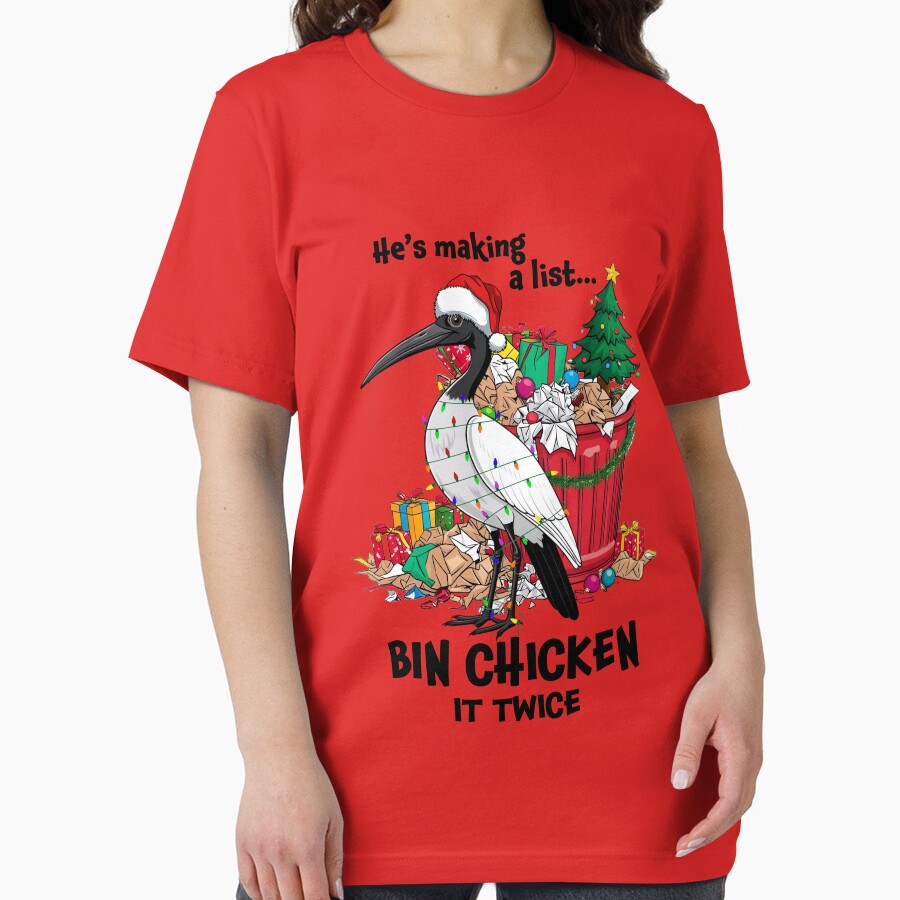 He is making a list, bin chicken it twice - Aussie Xmas Ibis by Pawsitive House