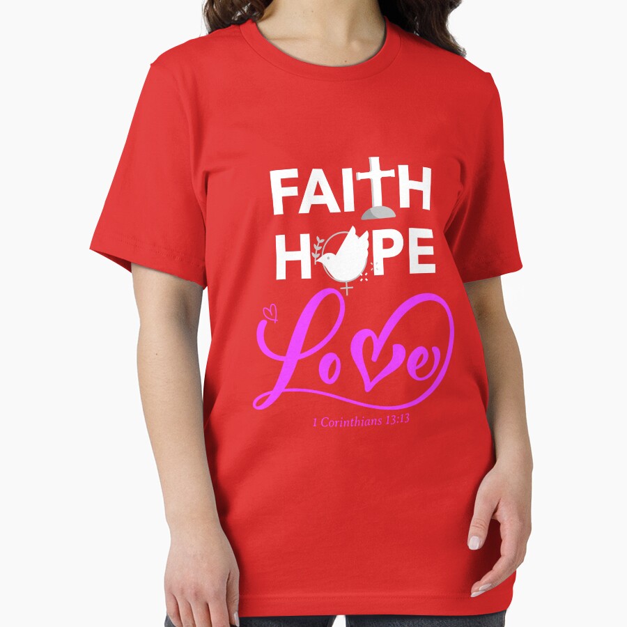 Faith Hope Love Women by HeavenlyHuesStudio