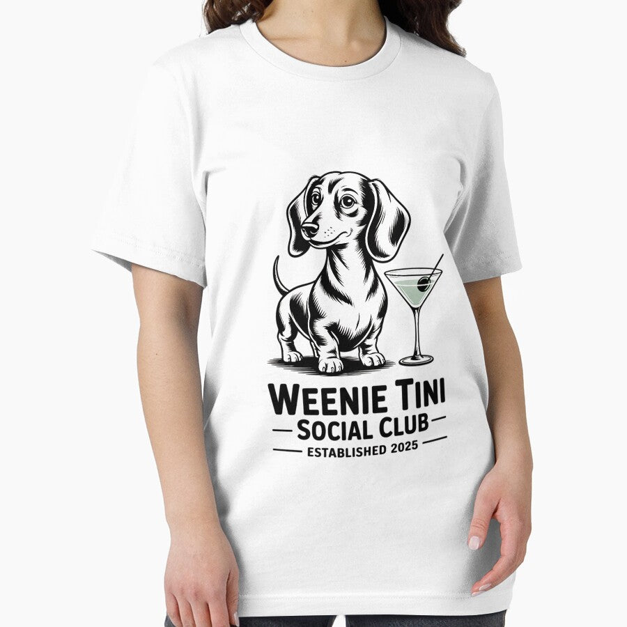 Dachshund Weenie Tini Social Club Lover Weiner Dog by ControlCenter