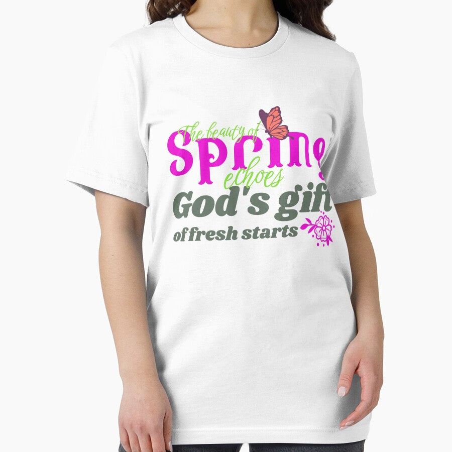 Beauty Of Spring Echoes God's Gift Of Fresh Starts Christian Faith Women by HeavenlyHuesStudio