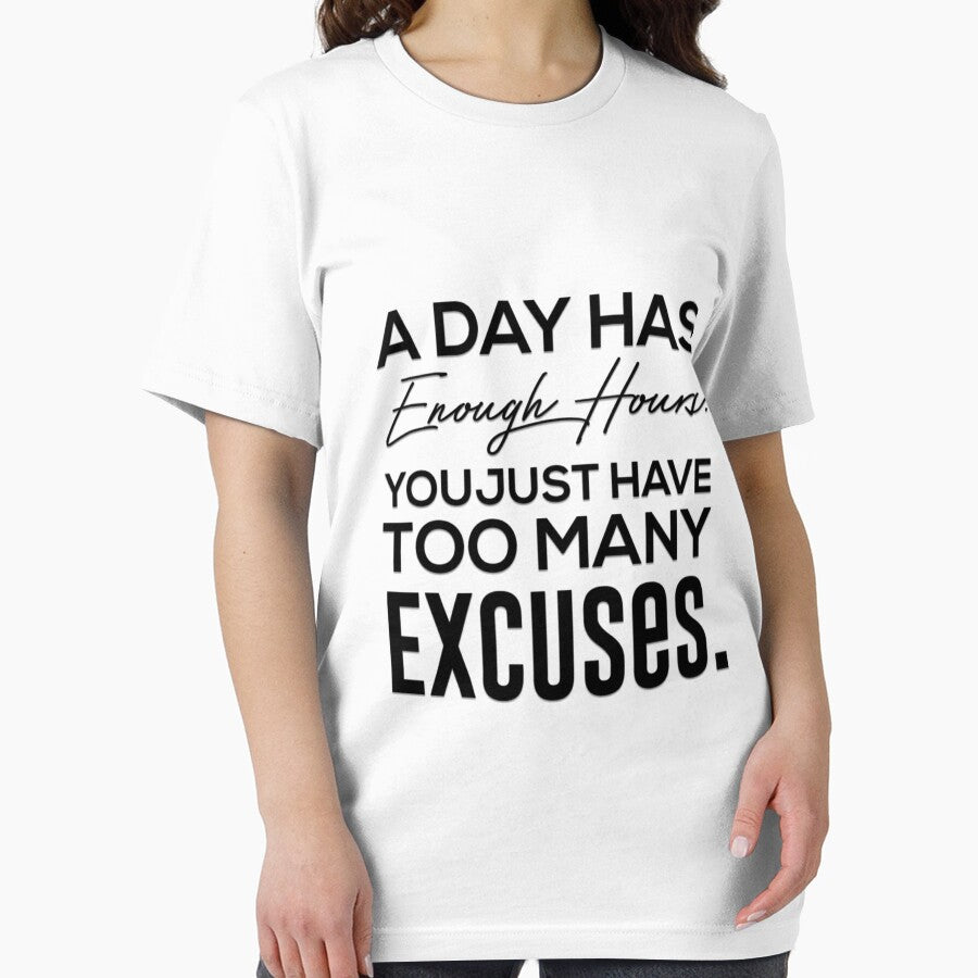 no more excuses, best design fo motivation by YouBoxart
