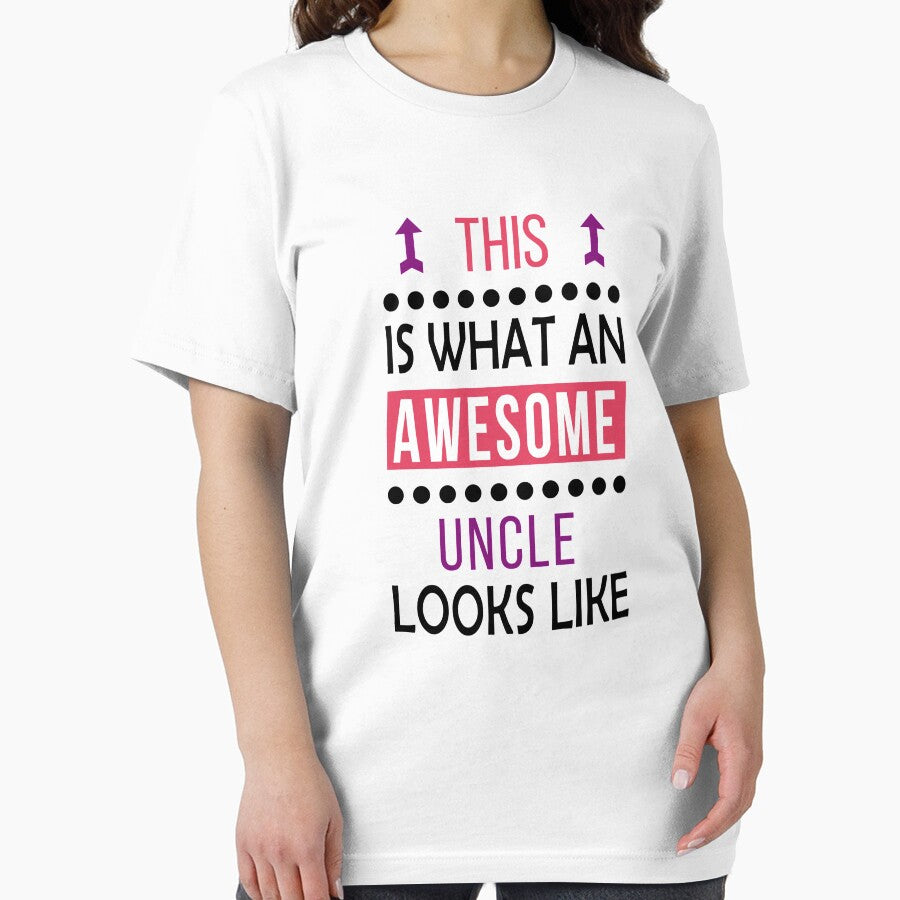 Uncle Awesome Looks Like Birthday Cool Funny by smily-tees