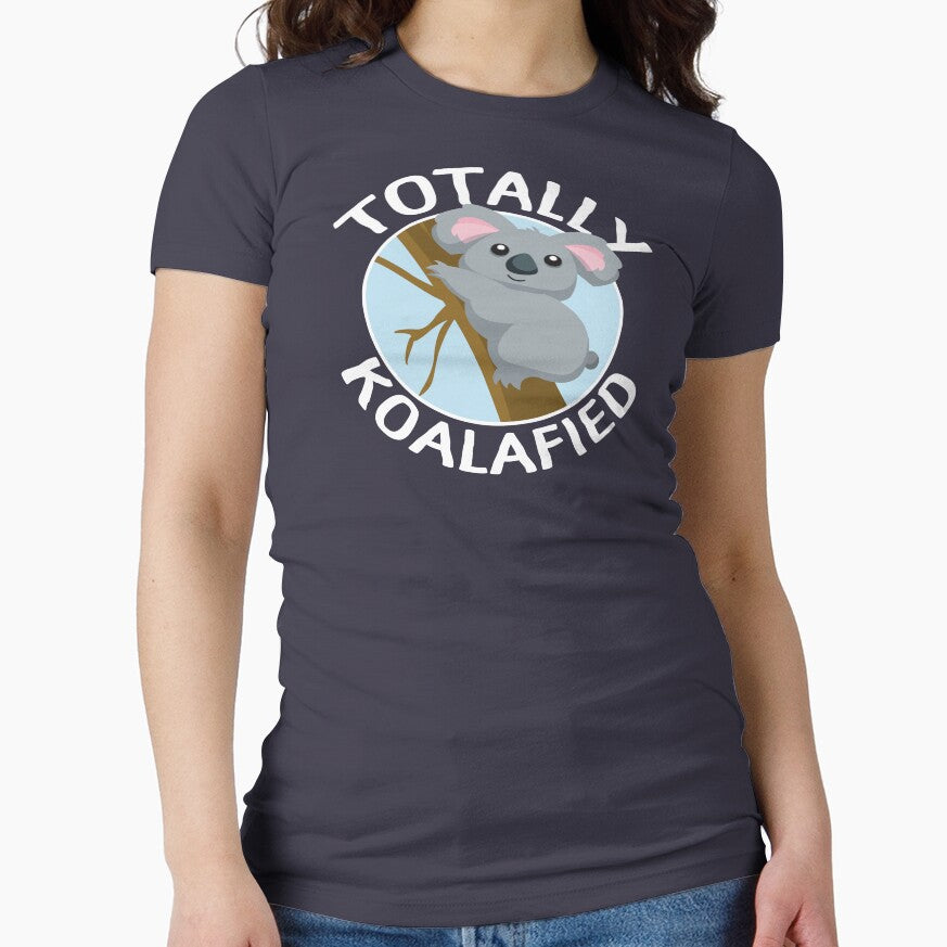Totally Koalafied Funny Koala T Shirt by bitsnbobs