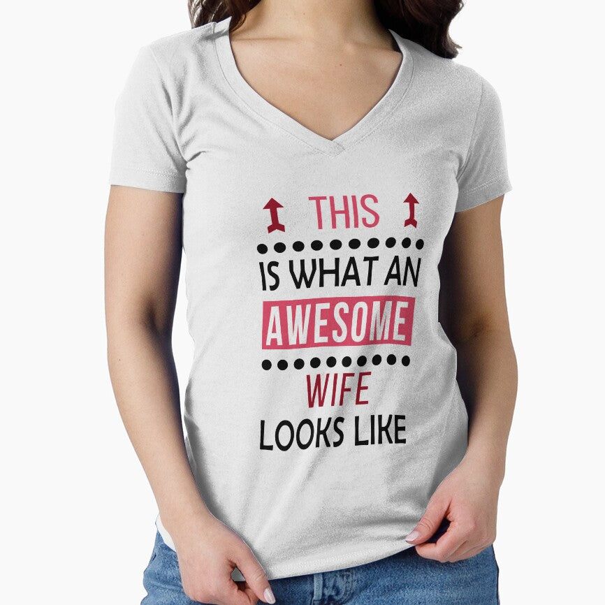 Wife Awesome Looks Like Cool Birthday by smily-tees