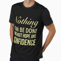 Nothing can be done without confidence - Motivational Words by Delandor