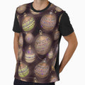 Vintage Painted Christmas Balls Pattern by sunnthreads