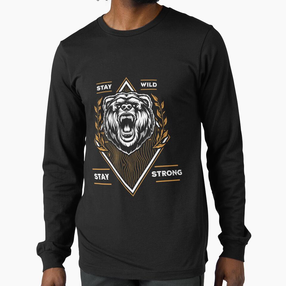 Stay wild stay strong by Art & Fun