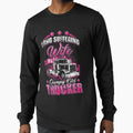 Long Suffering Wife Of Grumpy Truck Driver Trucker by nancyholly