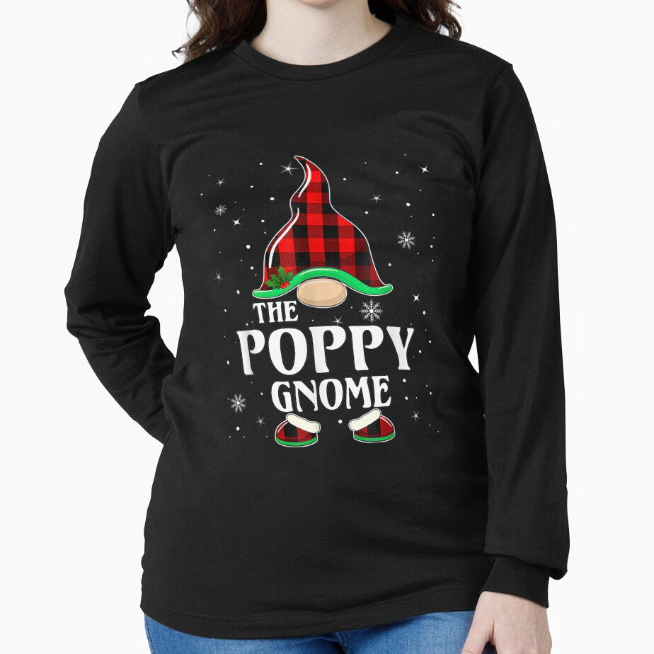 Poppy Gnome Buffalo Plaid Matching Family Christmas Pajama by brita797